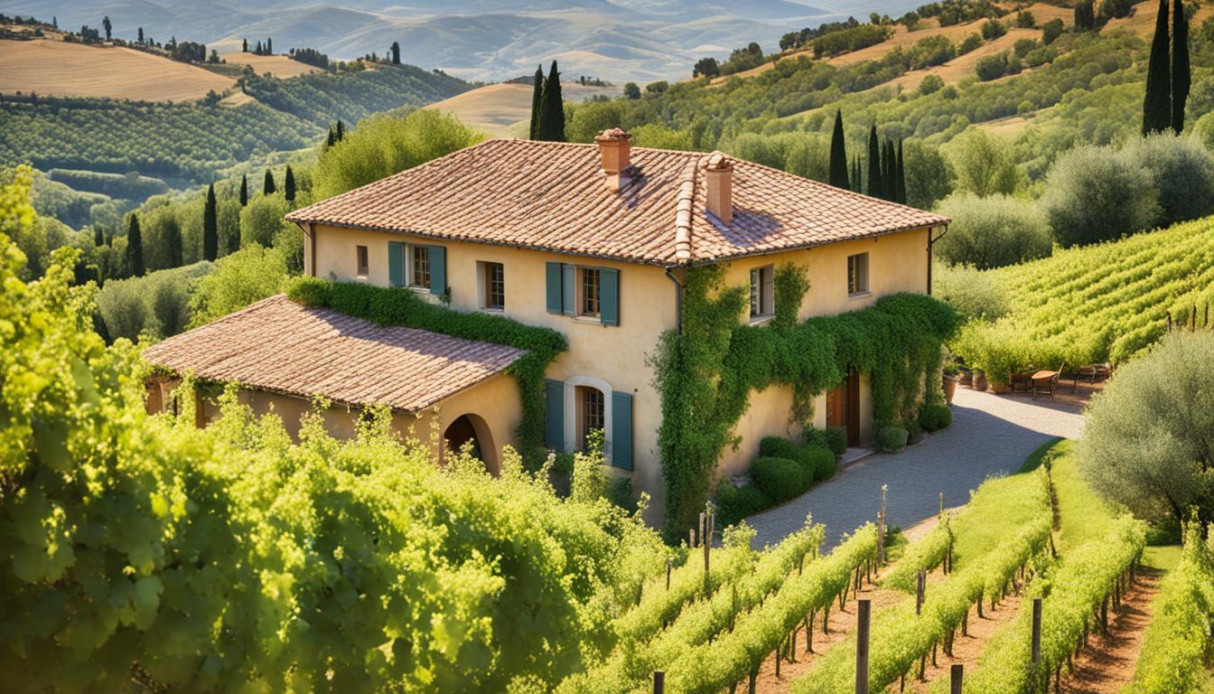 Tuscany farmhouses